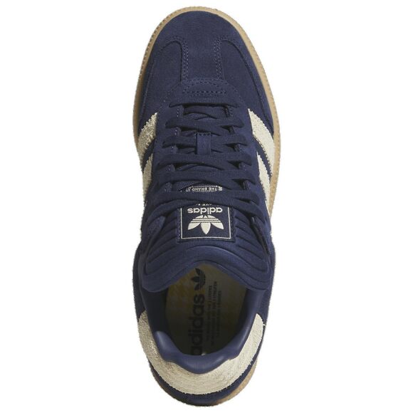 adidas Samba XLG - Men's (JQ2885, Night Indigo/Gum/Warm Vanilla) Size 7.5